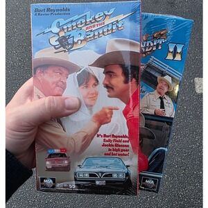 NIB Smokey and the Bandit I and II VHS Movie Tape Burt‎ Reynolds Classic Comedy